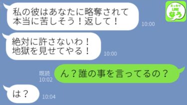 【LINE】激怒した親友「お前！私の彼を略奪しただろ！絶対許さない地獄を見せてやる！」→しかし私は無実だったので正体を探ってみた結果まさかの事実が明らかに…【スッキリLINEなう】