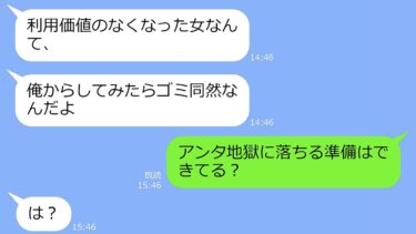【LINE】新婚旅行先で元カノの合流する新郎「やっぱコイツとヨリ戻すわｗ」→私「わかりました」…とっと帰国してやると、アフォ男が慌てて…ｗ【総集編】【LINEサロン】