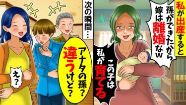 【スカッと】出産すると私から赤子を取りあげる姑「孫は私が育てるから用済み嫁は離婚な」→一同大爆笑し勘違いを指摘してあげると【総集編】【漫画】【漫画動画】【アニメ】【スカッとする話】【2ch】【モニロボ】