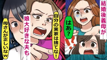 結婚したら自分の実家は捨てるという時代錯誤な考え方を舅だけでなく、夫まで言い出したので･･【スカッと総集編】【知人のLINE物語】