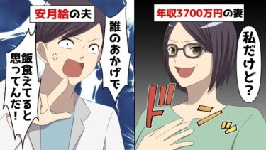 【LINE】インスタ裏アカがバズり年収3700万円の私に安月給の夫「誰のおかげで飯食えてると思ってんだ！！」⇒私「え？？」夫「え？？」夫のプライドをボロボロにしてやった結果ww【スカッと】【スカッと生活】