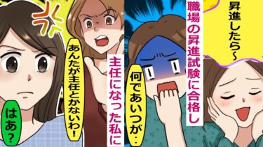 職場の昇進試験に合格し主任となった途端、同期でもある同僚の態度が変わった･･【スカッと総集編】【知人のLINE物語】