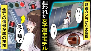 狙われた女子高生モデル！あり得ない角度で撮影された写真と謎のメッセージ「時間を止めるよ」【スカッと総集編】【知人のLINE物語】