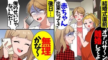 【スカッと】結婚式直前に幼馴染が婚約者を略奪「オバサ～ン離婚してよ」「結婚式キャンセルでｗ」→後日、彼女の真実を教えてあげるとｗ【漫画】【アニメ】【スカッとする話】【2ch】【モニロボ】